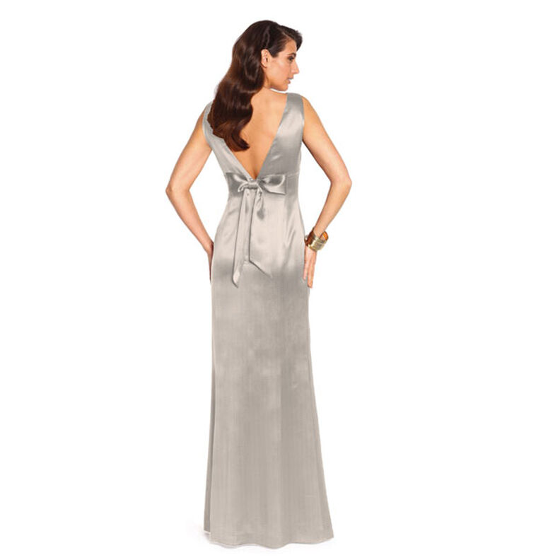 Stretch Satin – light beige,  image number 5