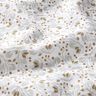 Double Gauze/Muslin Abstract Floral Print – white/yellow olive,  thumbnail number 2