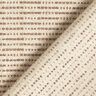 Decor Fabric Jacquard rustic stripes – medium brown/natural,  thumbnail number 4