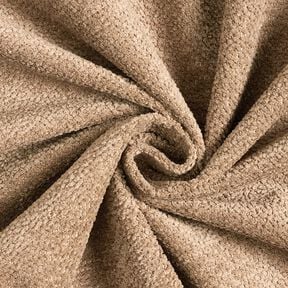 Upholstery Fabric soft pile – dark taupe, 