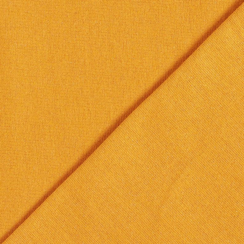 Glitter cuffs tubular fabric – curry yellow/metallic gold, image number 3