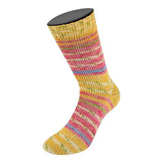 Meilenweit 100 Piccolo, 100g | Lana Grossa – yellow/pink, 