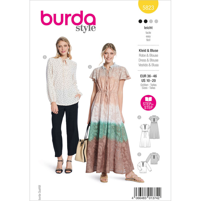 Dress / Blouse | Burda 5823 | 36-46,  image number 1