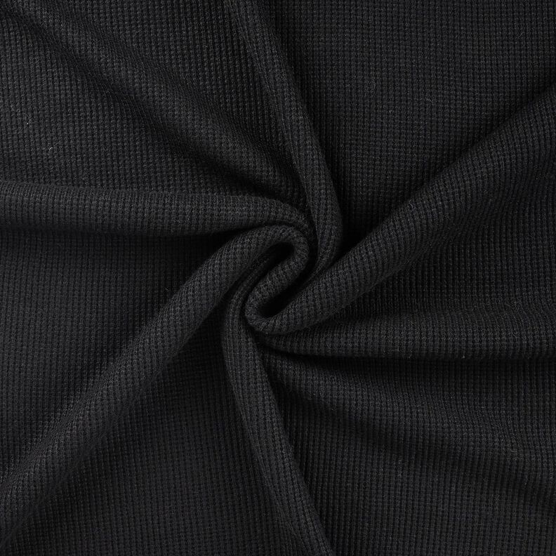 Chunky knit melange – black, image number 1