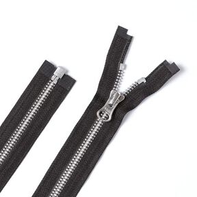 Zip divisible | Metal-look silver (580) | YKK, 