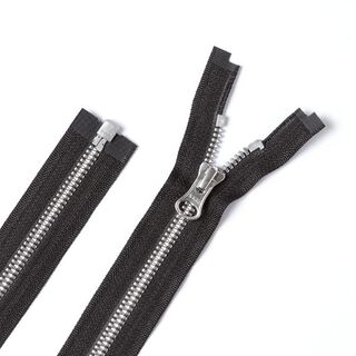 Zip divisible | Metal silver (580) | YKK, 