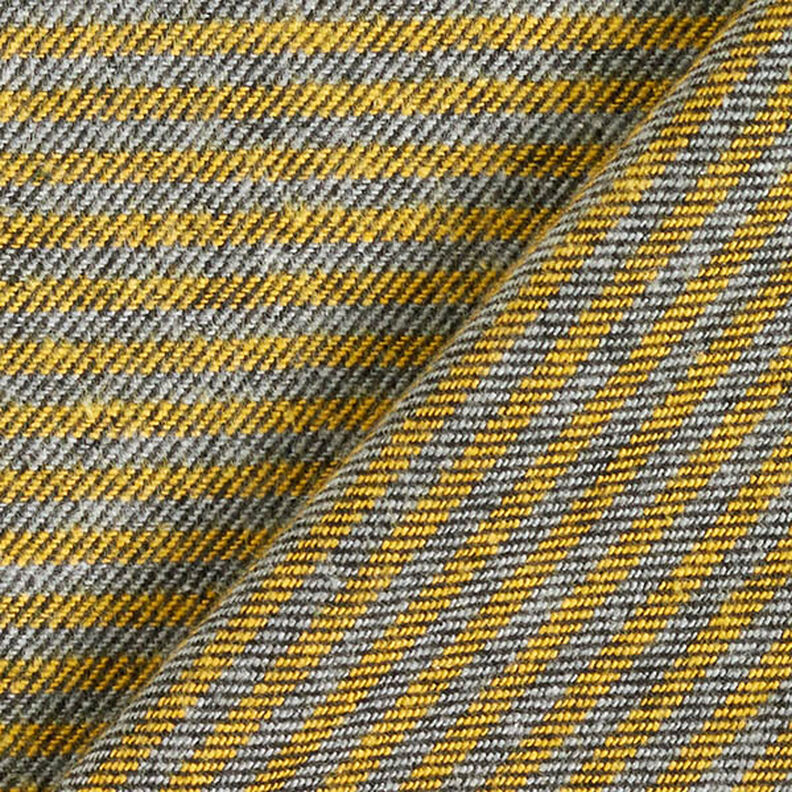 striped trouser fabric – yellow/grey,  image number 4