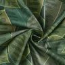 Decor Fabric Cotton Twill minimalist leaves – dark green,  thumbnail number 3