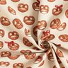 Decor Fabric Half Panama pretzels – brown/natural,  thumbnail number 3