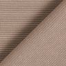 Ottoman ribbed jersey Plain – taupe,  thumbnail number 4