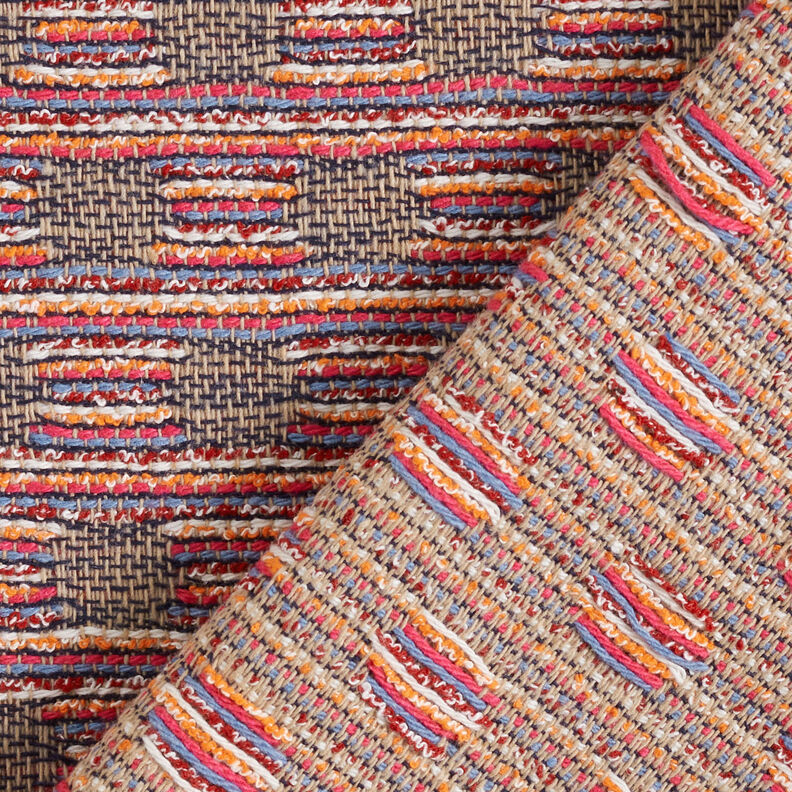 Bouclé stripes and circles,  image number 5