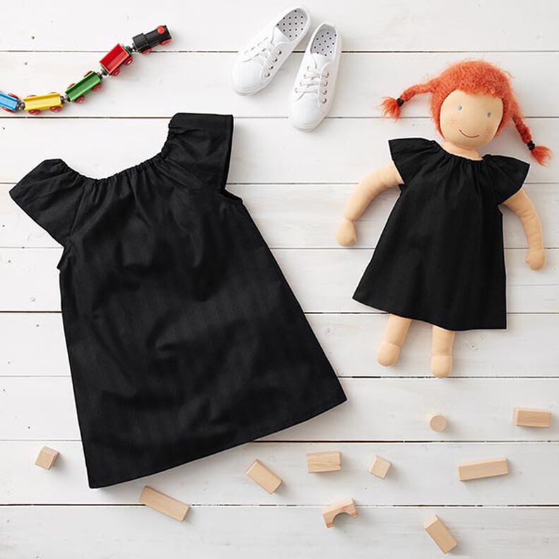 GOTS Cotton Poplin | Tula – black,  image number 6