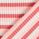 Horizontal stripe ribbed knit – light pink/lobster,  thumbnail number 4