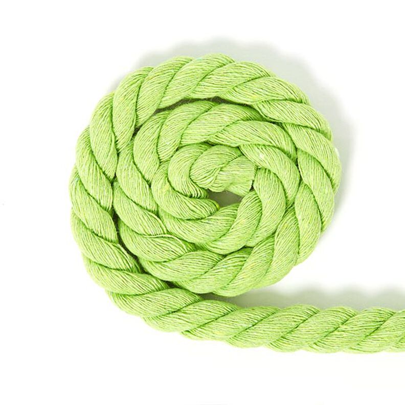 Cotton cord [Ø 14 mm] 5 - light green,  image number 1