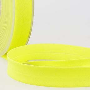Bias binding Polycotton [20 mm] – neon yellow, 