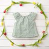 Double Gauze/Muslin romantic little flowers – pale mint,  thumbnail number 6