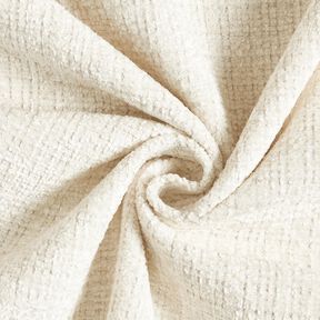 Upholstery Fabric Chenille Plain – offwhite, 