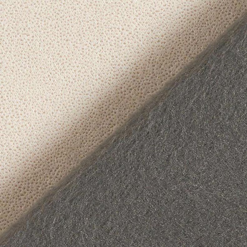 Upholstery Fabric Leather-Look Ultra-Microfibre – beige,  image number 8