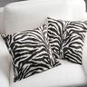 Imitation fur zebra – black/white,  thumbnail number 6
