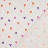 Cotton Jersey neon hearts | by Poppy – natural/neon orange,  thumbnail number 4