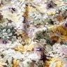 Cotton Poplin romantic flowers – mauve grey/gold,  thumbnail number 2