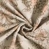 Double Gauze/Muslin Summer Flowers – light taupe/medium brown,  thumbnail number 3