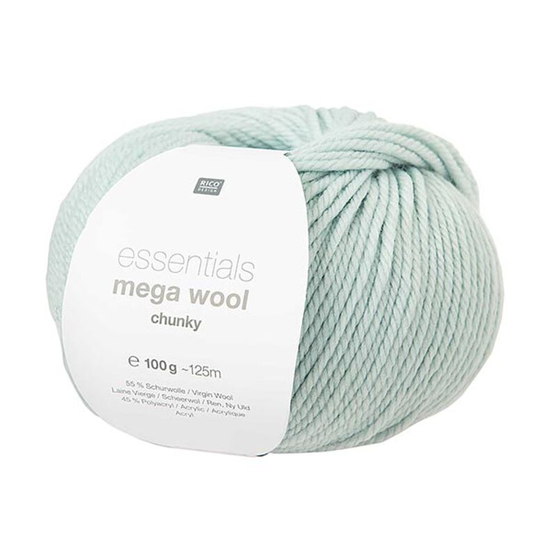 Essentials Mega Wool chunky | Rico Design – aqua blue,  image number 1