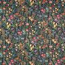 Decor Fabric Tapestry Fabric Small flowers – black,  thumbnail number 1