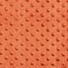 Cosy Fleece Embossed Dots – terracotta,  thumbnail number 1