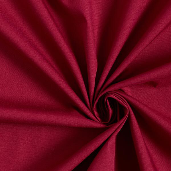 Easy-Care Polyester Cotton Blend – burgundy,  image number 1