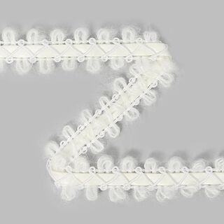 Imitation Leather Pompom Trim | 1 - white, 