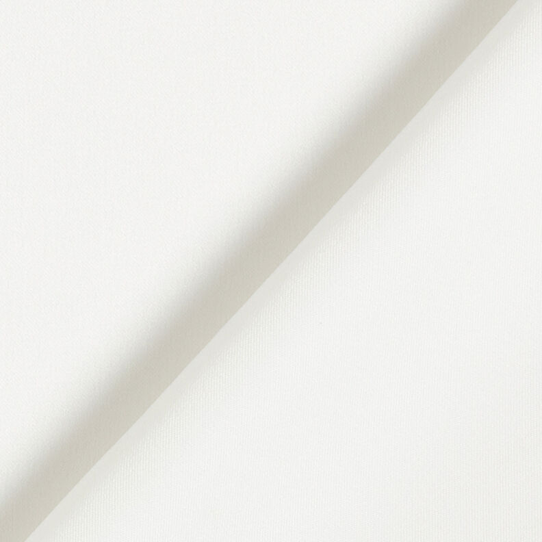 Plain polyester satin – white,  image number 3