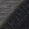 Transparent pleated glitter stripes – black,  thumbnail number 4