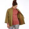 FRAU SINA - kimono jacket with slanted pockets, Studio Schnittreif | XS - XXL,  thumbnail number 3