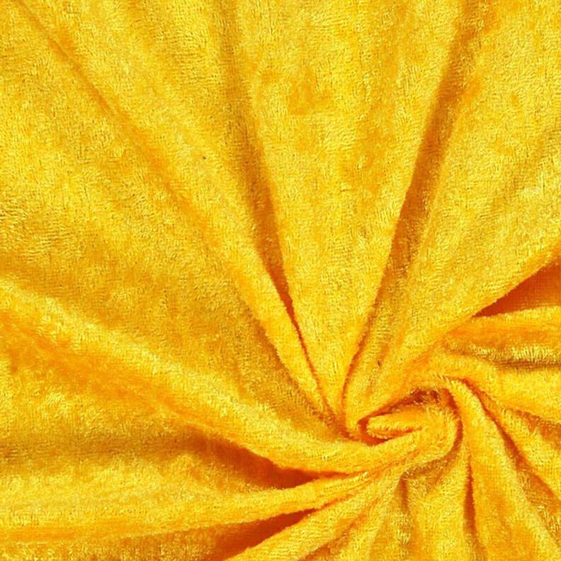 Panne velvet – yellow,  image number 1