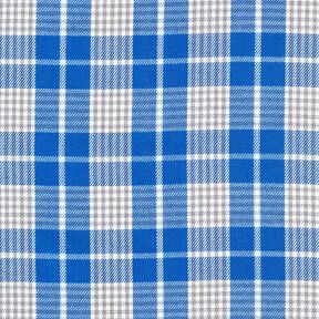 Viscose mix Prince of Wales check – blue, 