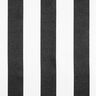 Polyester satin, wide vertical stripes – black/white,  thumbnail number 1