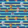 Cotton Jersey Licensed Fabric Paw Patrol striped | Viacom – navy blue,  thumbnail number 1