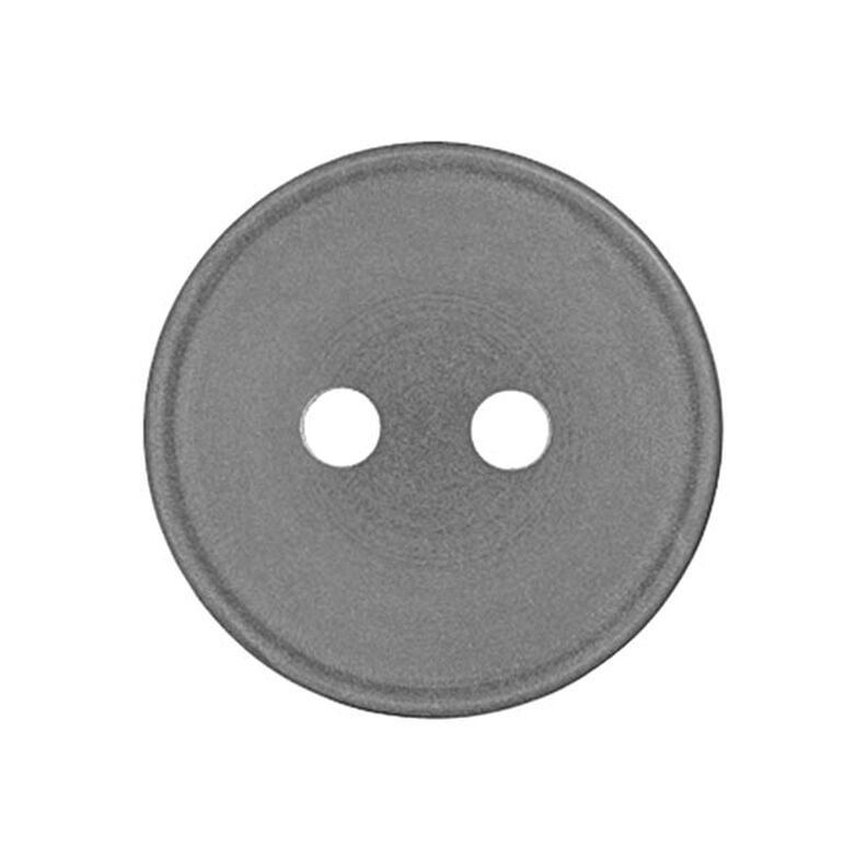 Plain Plastic Button - grey,  image number 1