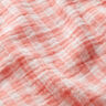 Double Gauze/Muslin Yarn dyed gingham – dusky pink/white,  thumbnail number 3