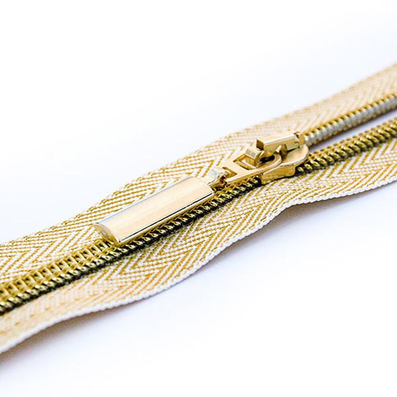 Endless Zip | Prym – metallic gold,  image number 3