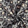 Decor Fabric Canvas Leopard polka dots – elephant grey/black,  thumbnail number 3