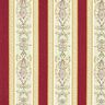 Biedermeier Stripes Jacquard Furnishing Fabric – cream/red,  thumbnail number 1