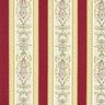 Biedermeier Stripes Jacquard Furnishing Fabric – cream/red,  thumbnail number 1