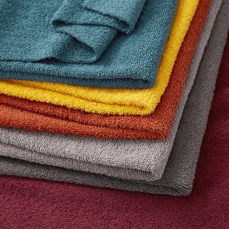 Towelling Fabric – petrol,  image number 6