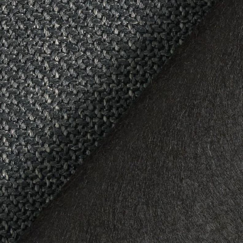 Upholstery Fabric Chunky Broken Twill Bjorn – anthracite,  image number 4