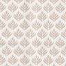 Coated Cotton Abstract Fans – white/cashew,  thumbnail number 1