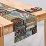 Decor Fabric Tapestry Fabric denim patchwork – light beige/denim blue,  thumbnail number 7