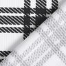 Knitted jacquard check structure – black/white,  thumbnail number 4