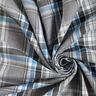 Stretch Trouser Fabric Tartan – grey/black,  thumbnail number 3
